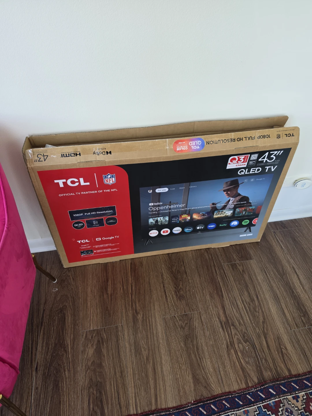 TCL 43" QLED 4K Smart TV - photo 4