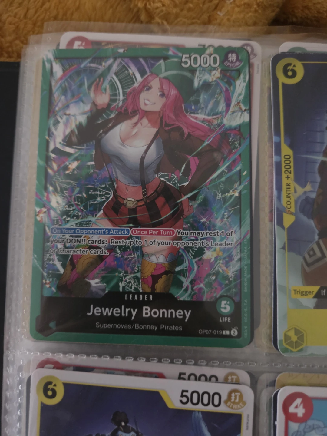 Jewelry Bonney Leader Card - One Piece