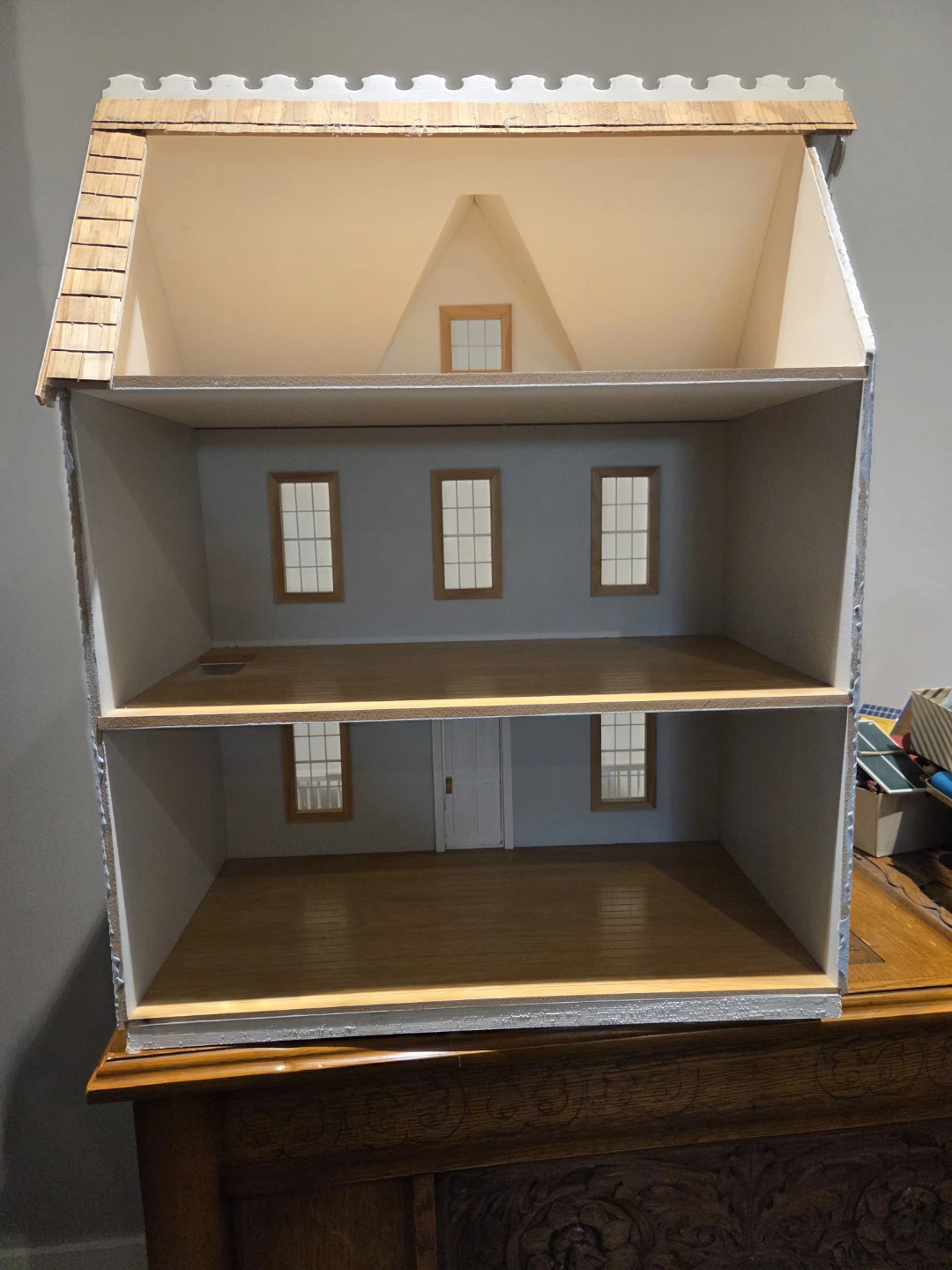 Blue Victorian Style Dollhouse - photo 2