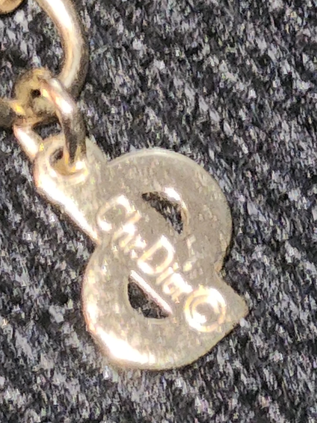 Christian Dior Gold Tone Choker Necklace