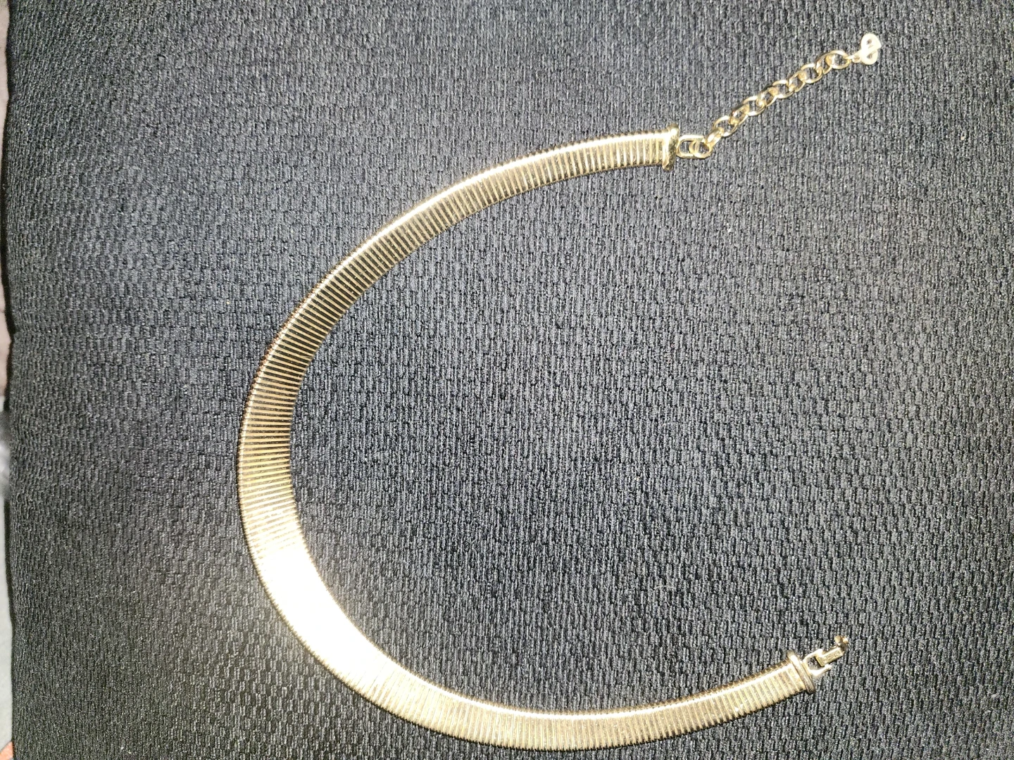 Christian Dior Gold Tone Choker Necklace - photo 5