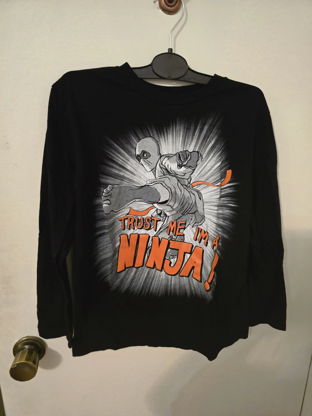 The Children's Place "Trust Me I'm A Ninja" Long Sleeve Shirt