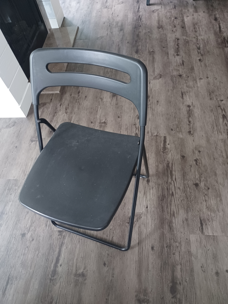 Black Foldable Chair - photo 2