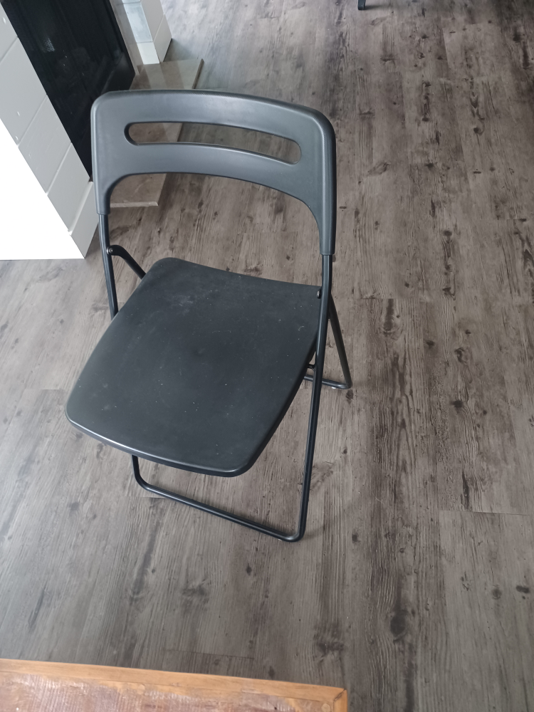 Black Foldable Chair - photo 3