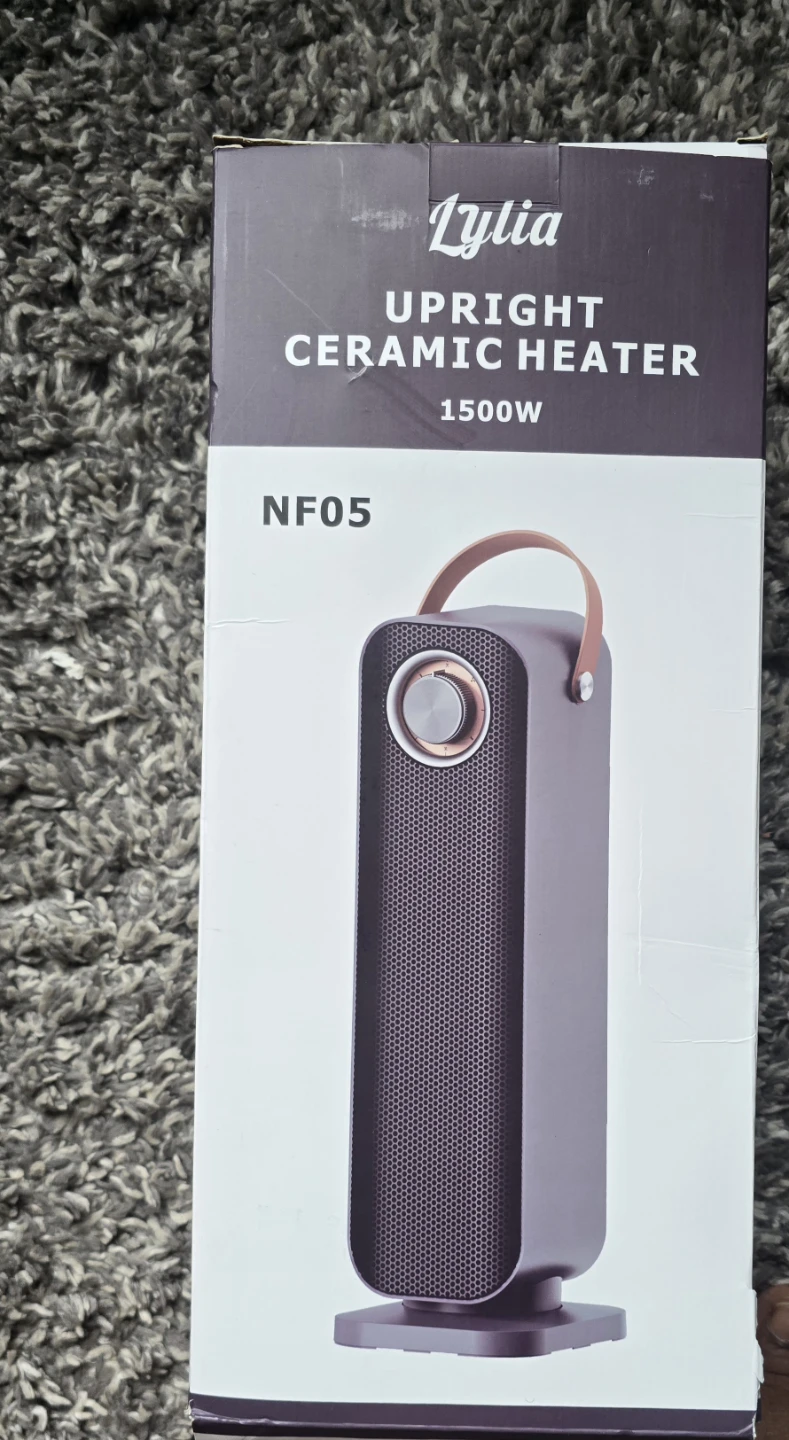 Lylia Upright Ceramic Heater 1500W