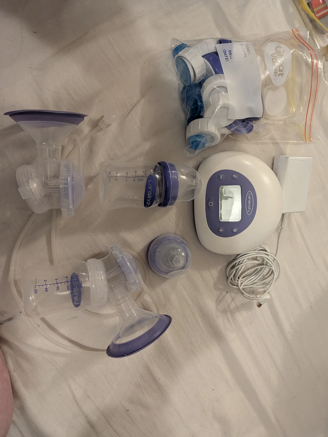 Lansinoh Double Electric Breast Pump - photo 4