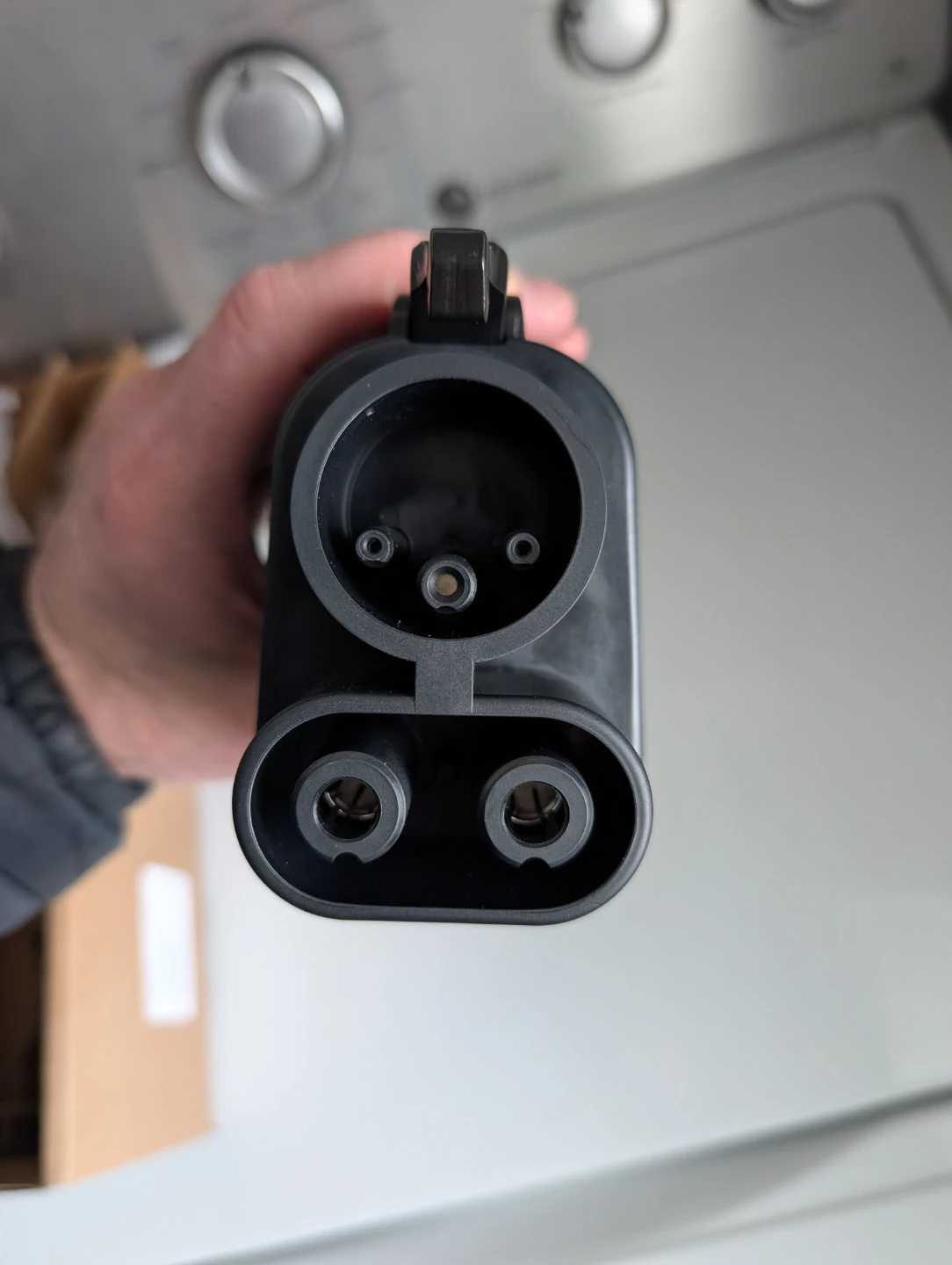 Authentic GM NACS to CCS1 adapter.