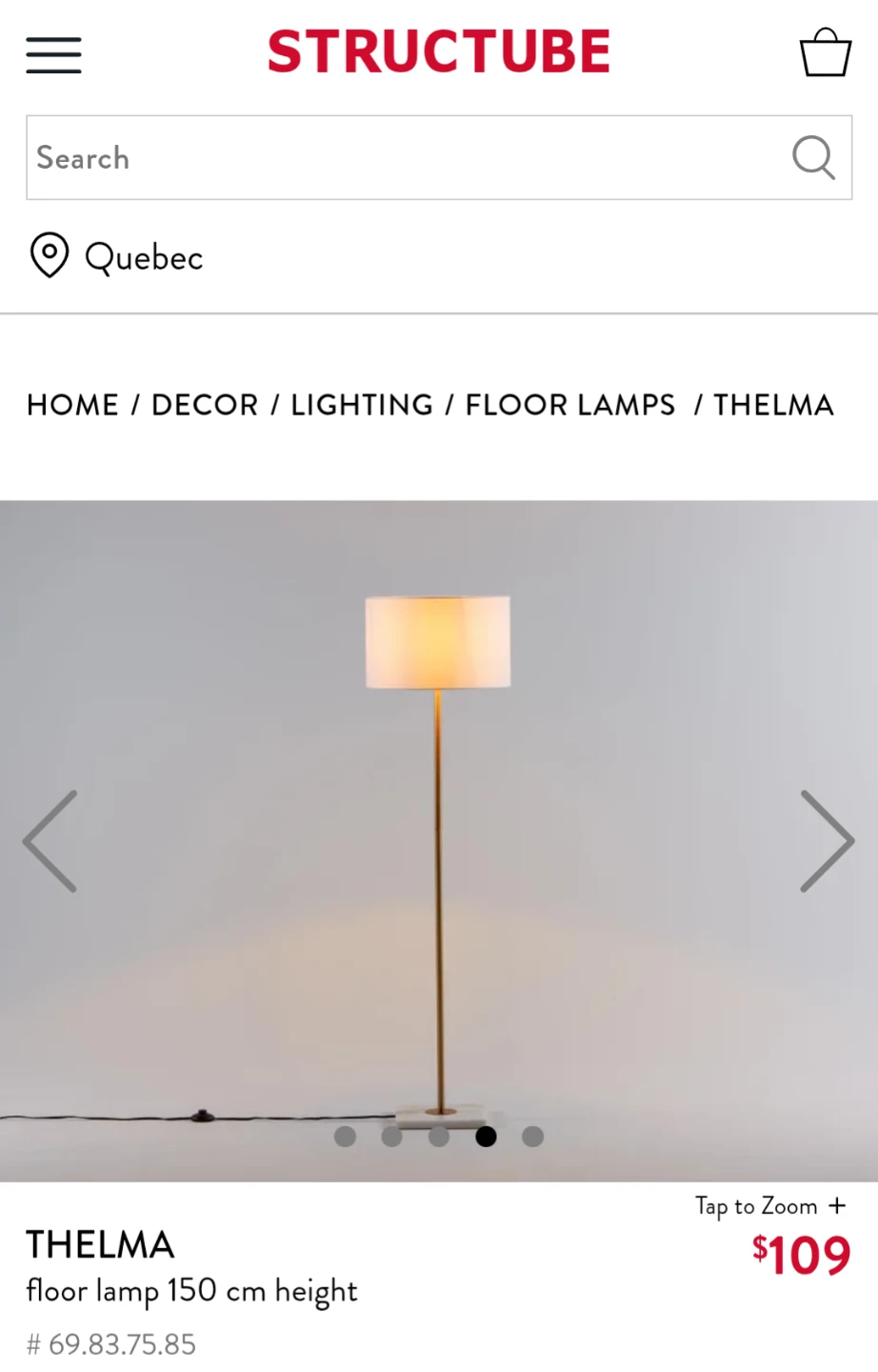 Structube Lamp Shade - photo 2