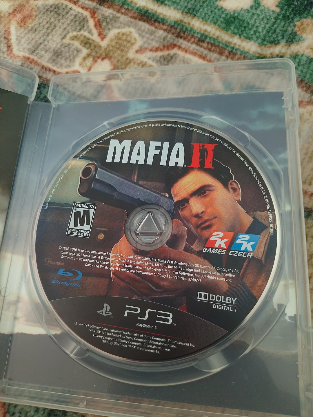 Mafia II - PlayStation 3 PS3 - photo 2