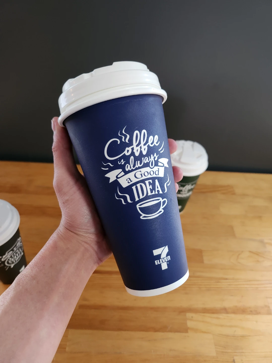 7-Eleven Reusable Coffee Travel Mugs Lids- (500ml) - photo 4