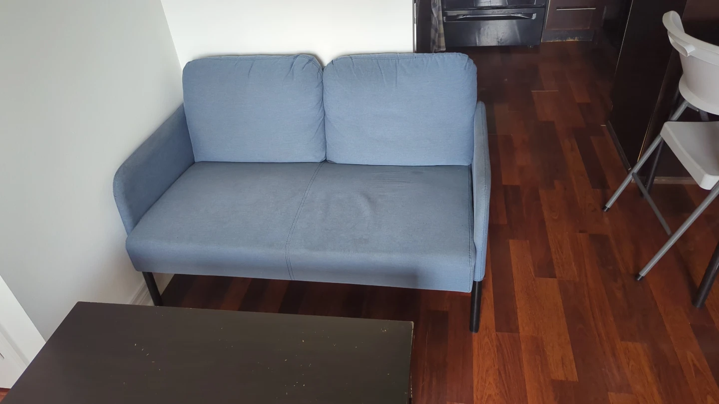 Light Blue Loveseat