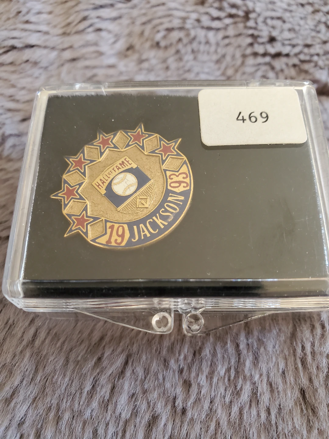 1993 Baseball Hall of Fame Induction Press Pin ⚽ - photo 2