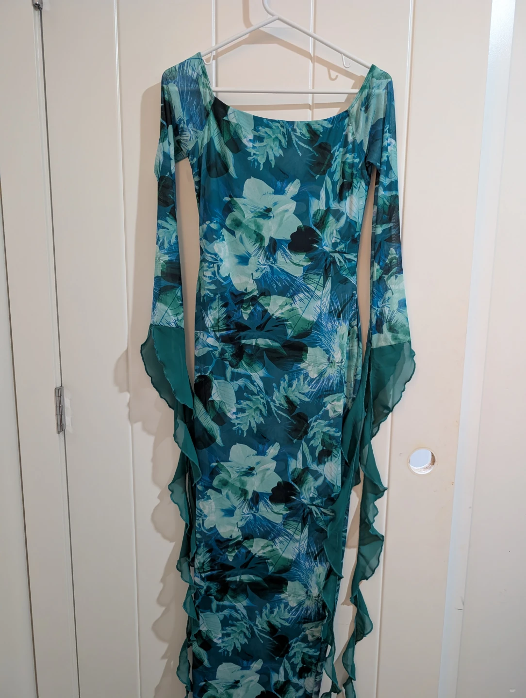 Fashion Nova Floral Mesh Dress - photo 5