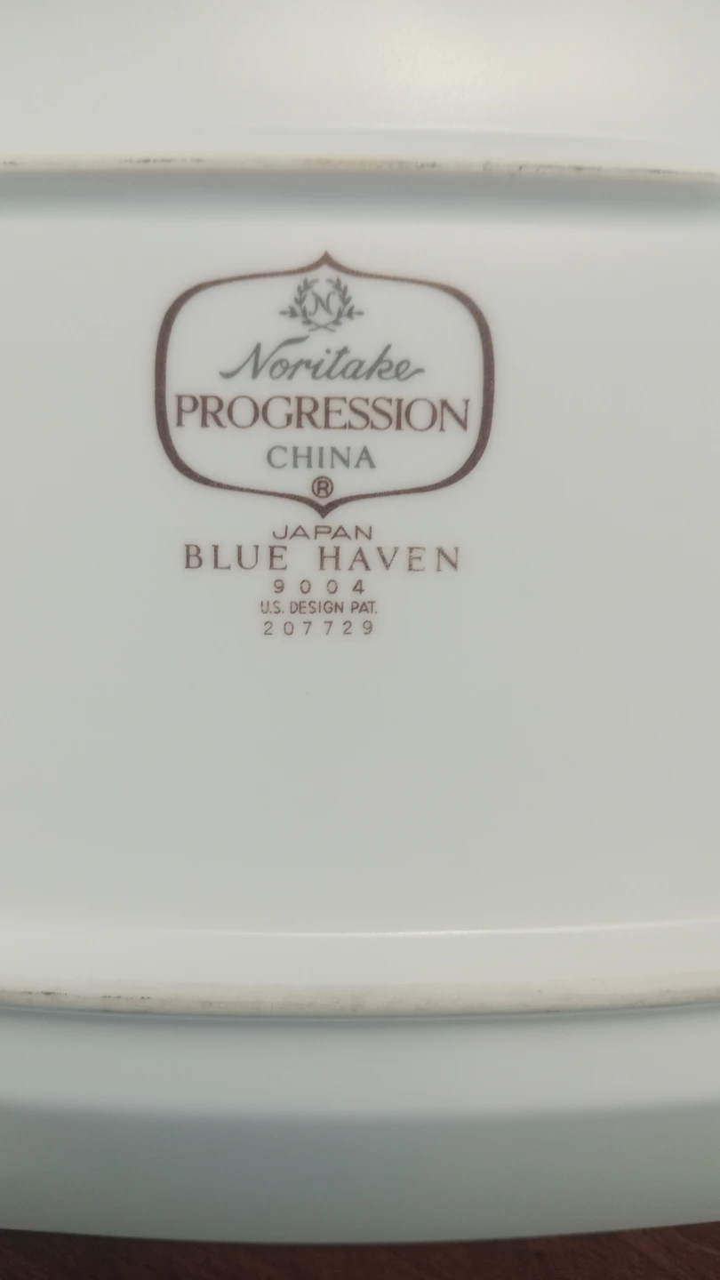 Noritake Progression Blue Haven Serving Platter - photo 4