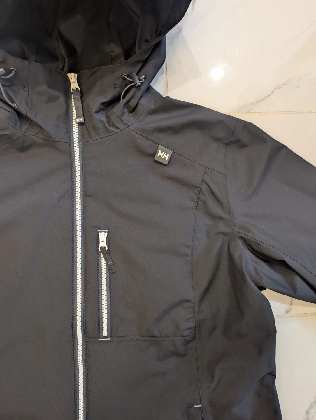 Helly Hansen Black Parka Jacket - women's large - photo 5