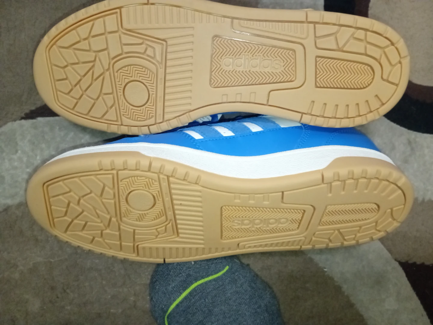 Adidas Breaknet White Blue Sneakers - photo 2