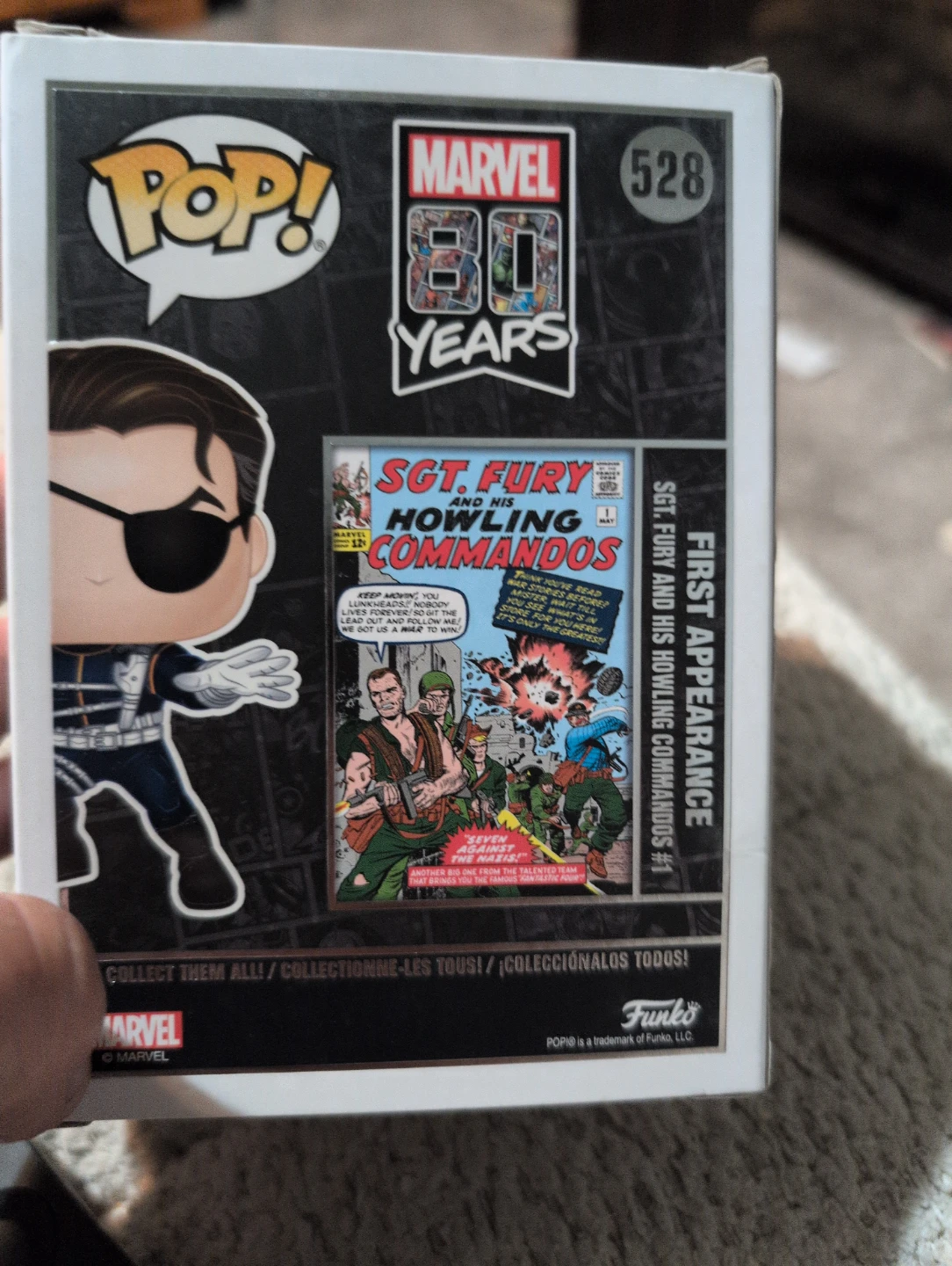 Funko Pop! Marvel Nick Fury 528 - photo 2