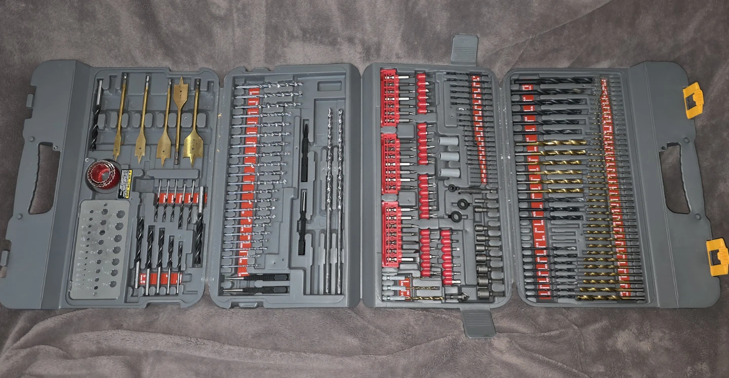 Ryobi 215 Piece Super Drilling and Driving Kit - photo 2