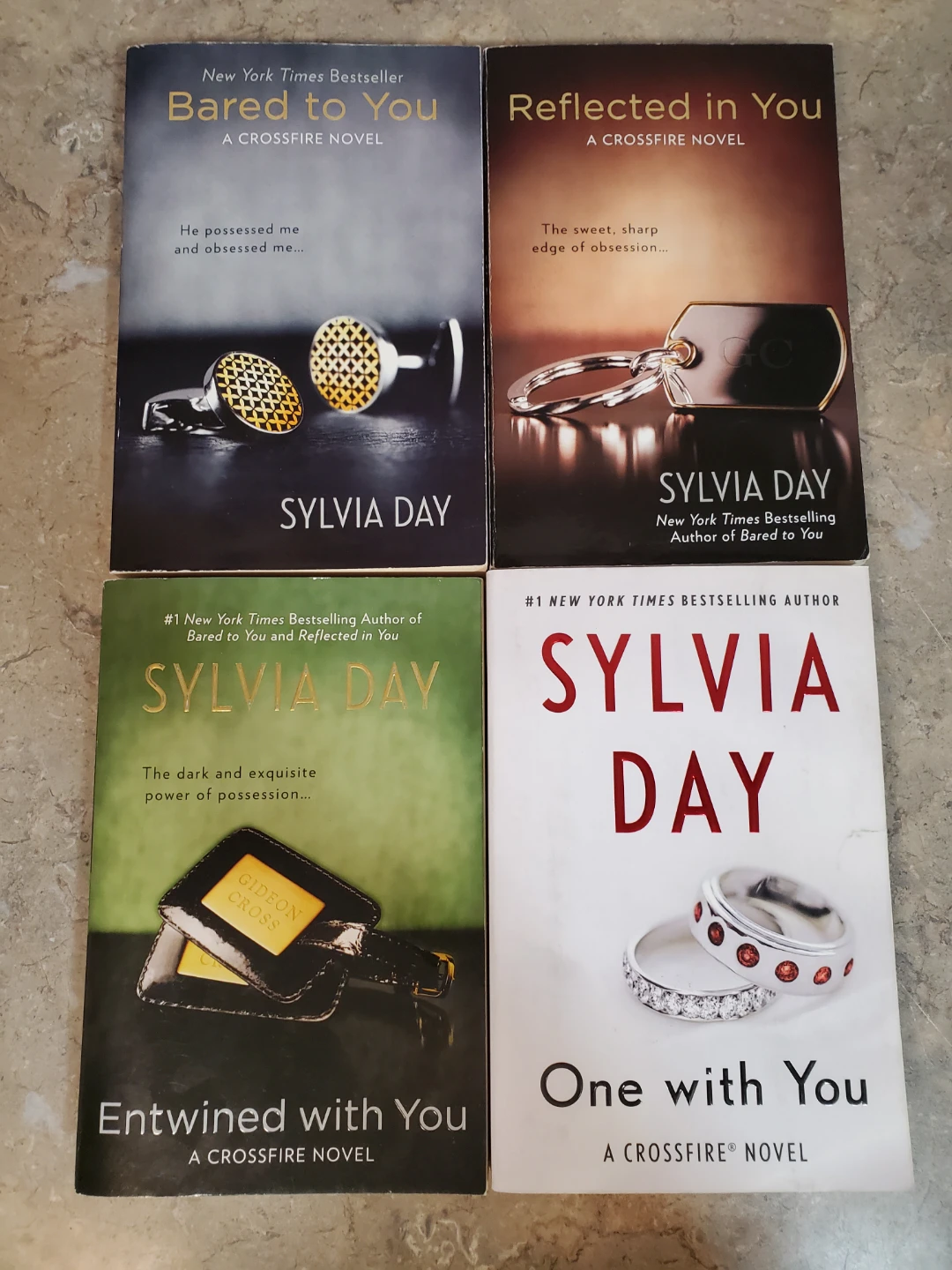 Sylvia Day Crossfire Books ⚽