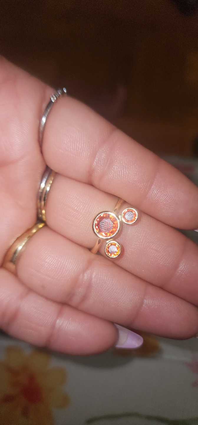Mickey Mouse Inspired Ring with Garnet Stones - photo 4