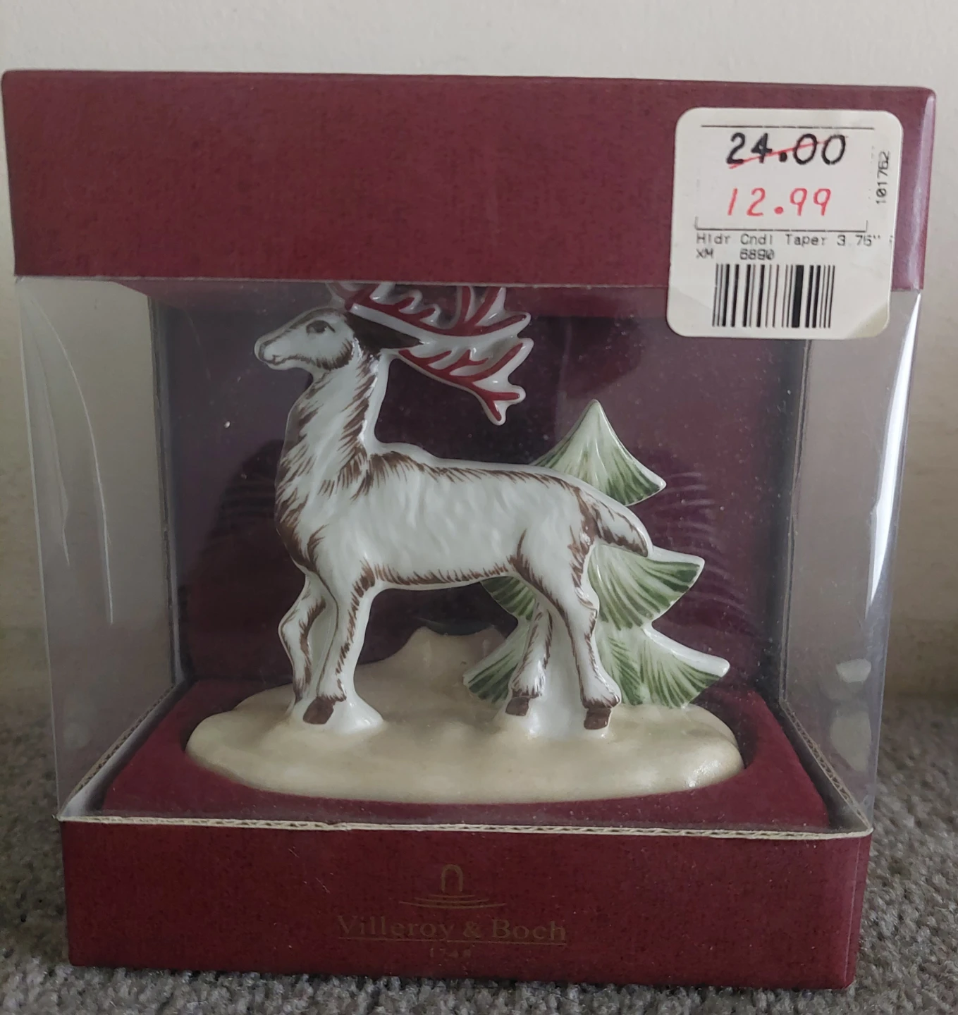 Villeroy & Boch Reindeer Christmas Figurine