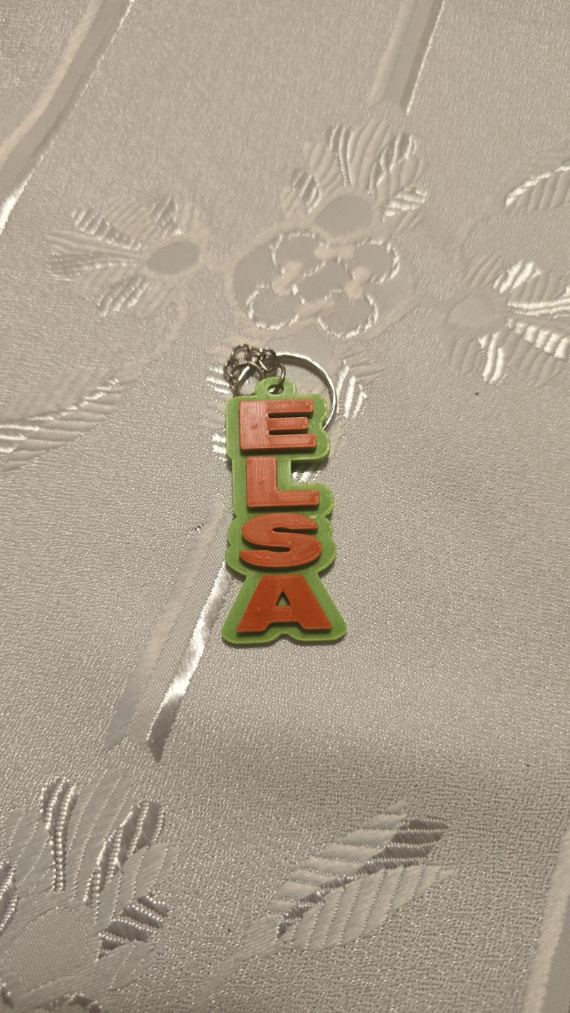 Custom Name Keychain