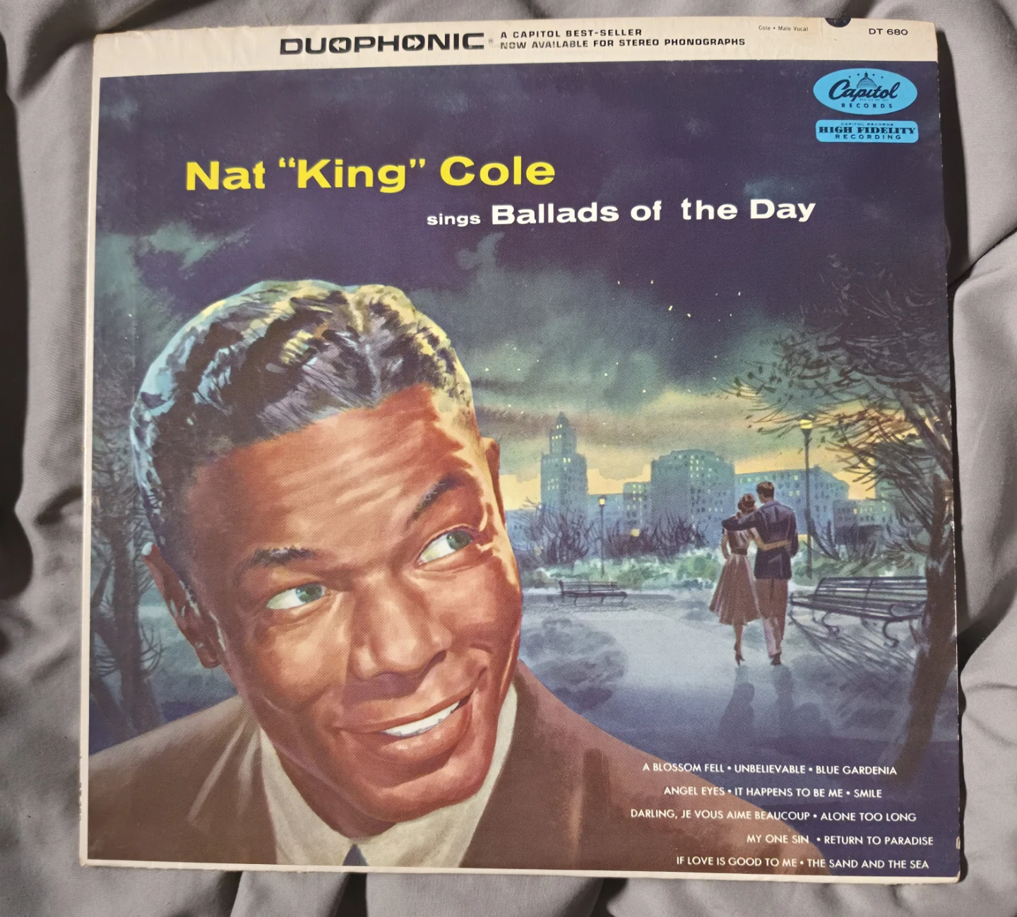 Nat "King" Cole Sings Ballads of the Day Vinyl Record