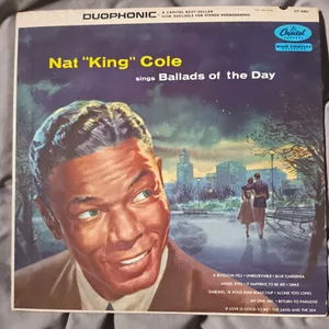 Nat "King" Cole Sings Ballads of the Day Vinyl Record