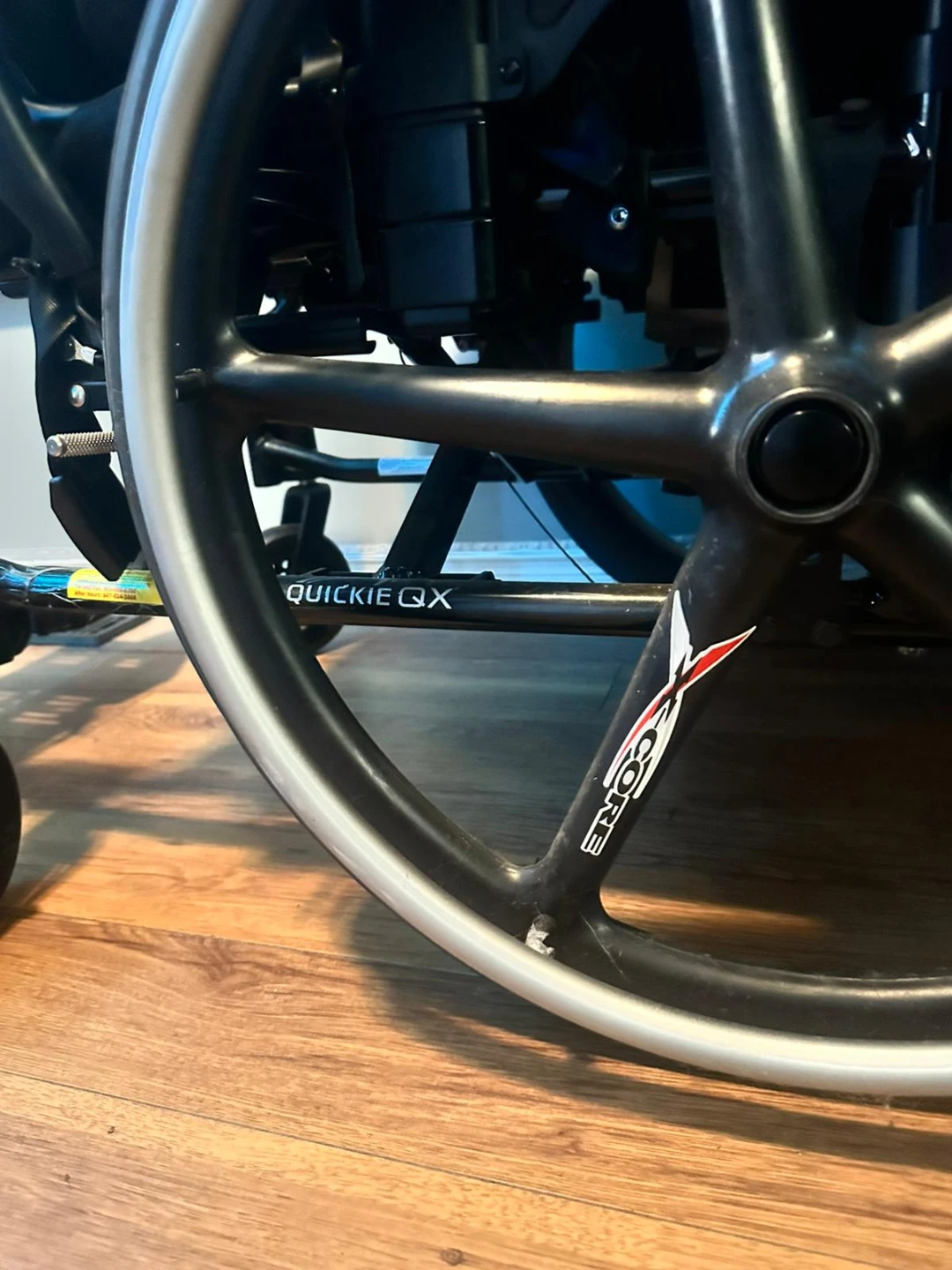 Quickie QX Core Wheelchair with Roho Cushion - photo 3