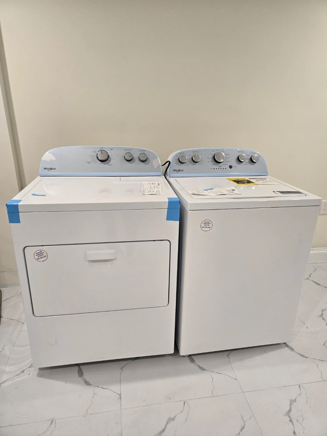 Whirlpool Washer and Dryer Set