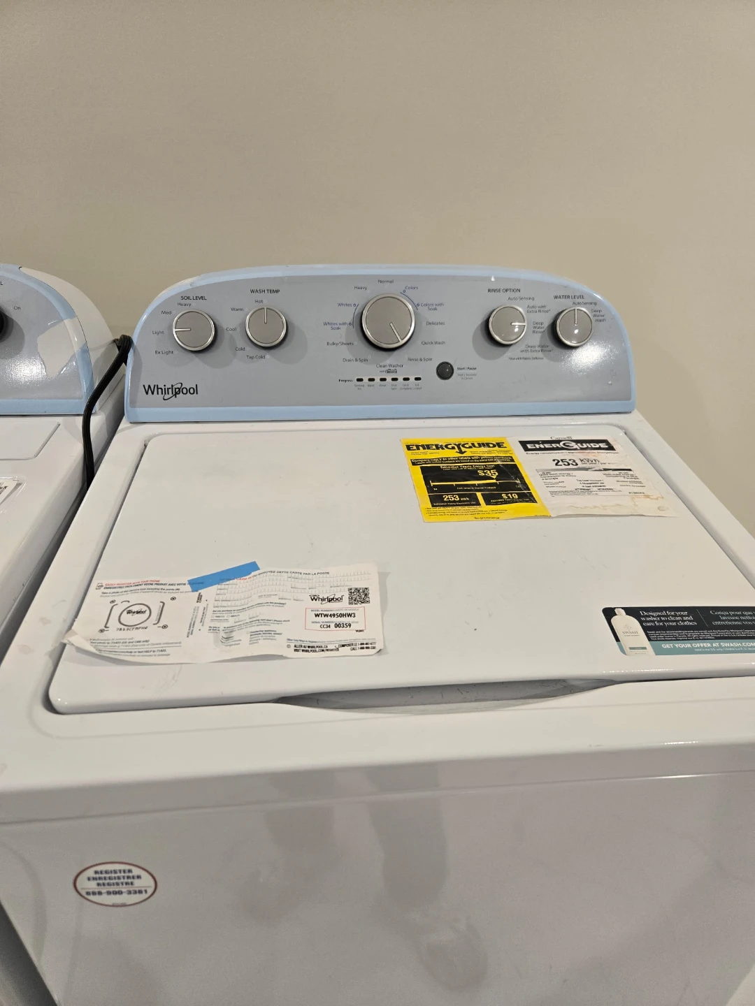 Whirlpool Washer and Dryer Set - photo 3
