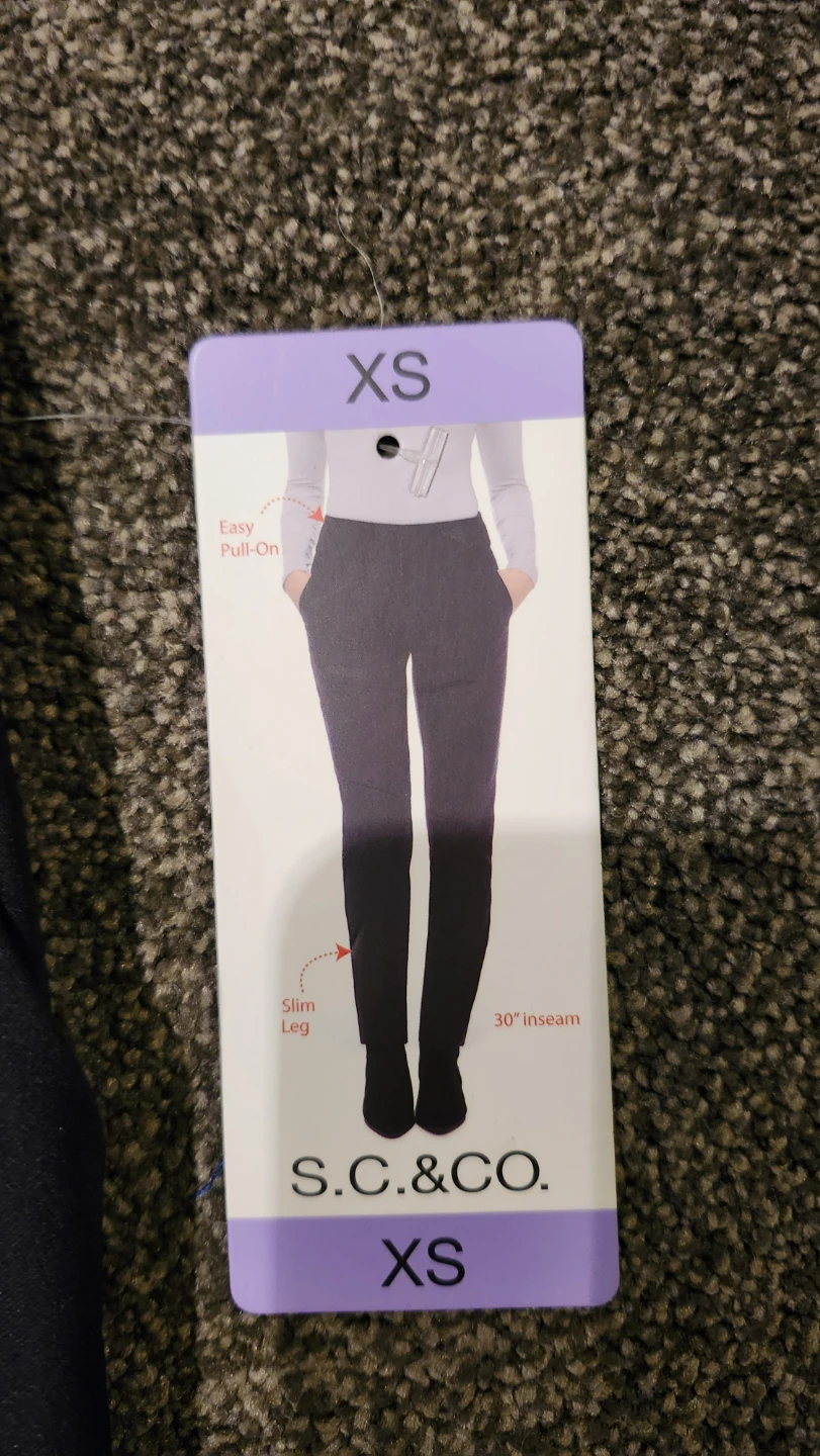 S.C.&.CO. Women's Slim Leg Pants - photo 2