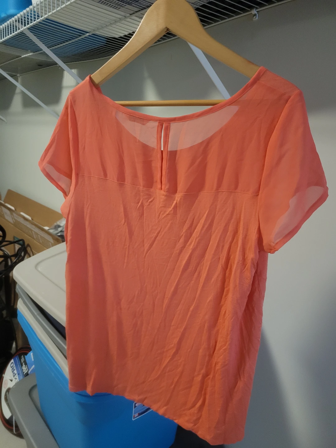 Reitmans Coral Short Sleeve Top - photo 3