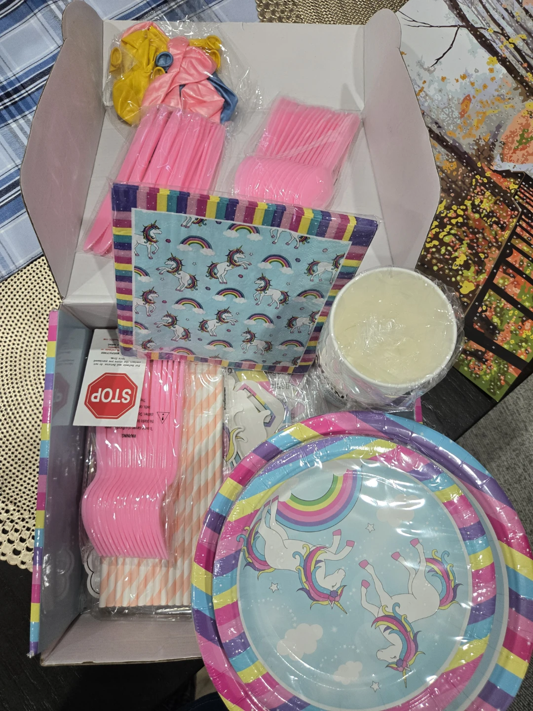 Unicorn Birthday Party Kit