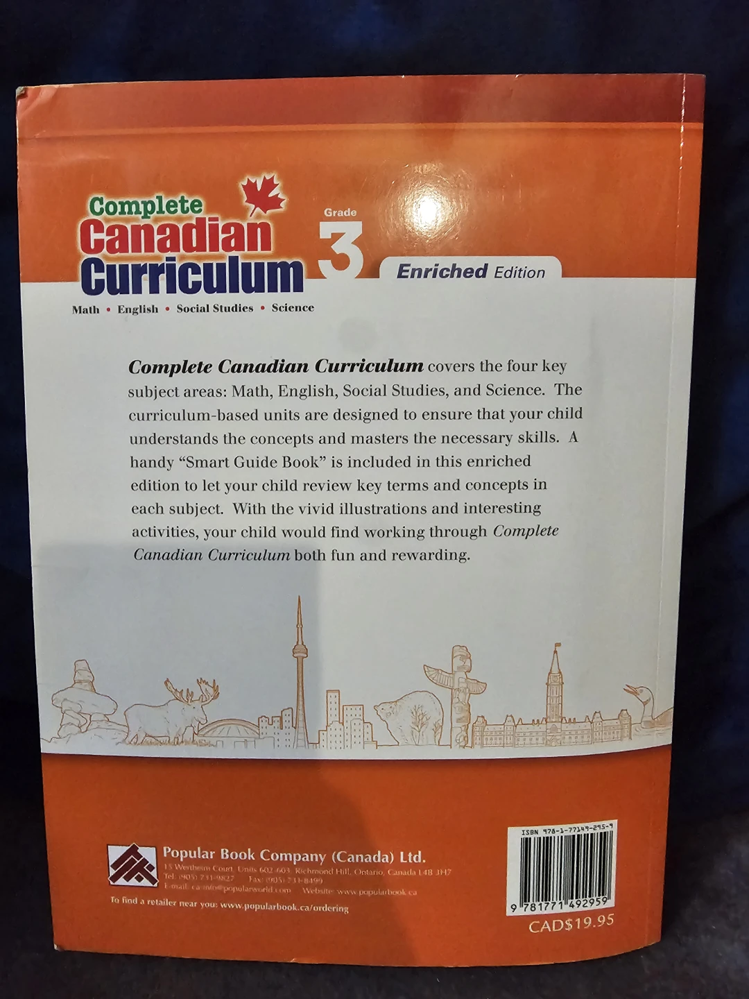 Complete Canadian Curriculum Grade 3 Smart Guide Book - photo 3