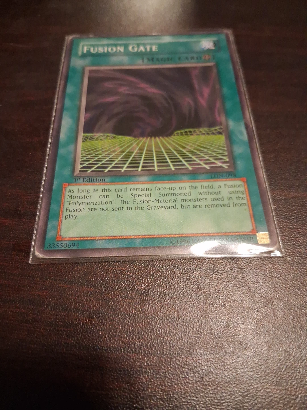 Yu-Gi-Oh! Fusion Gate 1st Edition Magic Card - photo 2