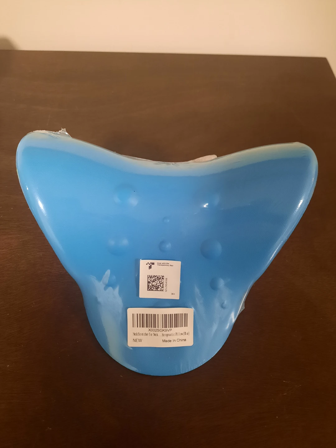 Blue Neck Stretcher for Chiropractic Pillow