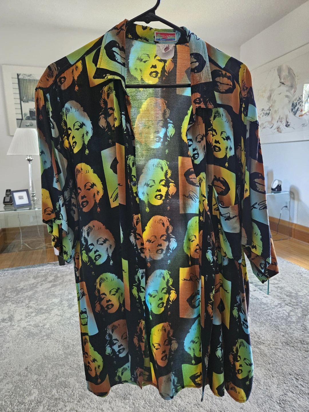 RARE VINTAGE Marilyn Monroe Short Sleeve Button-Up Shirt - photo 2