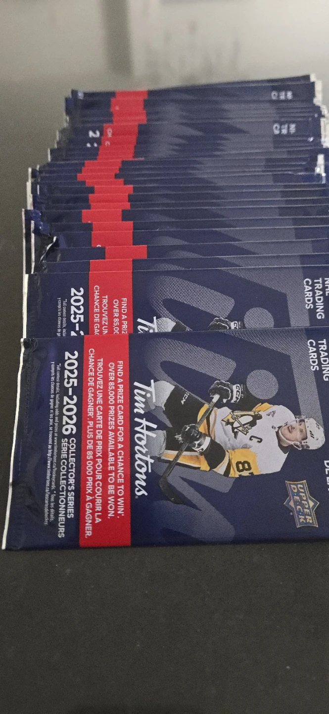 Tim Hortons 2025-2026 NHL Trading Card Packs(35 Packs) - photo 2