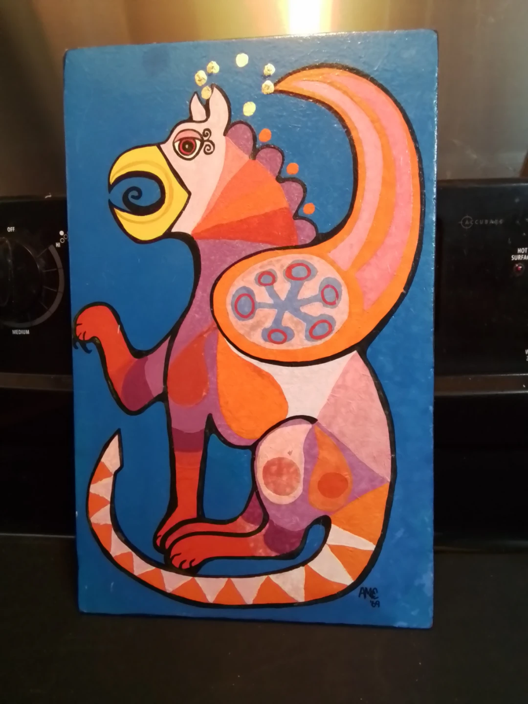 Painting "The Griffin of ANC '69" - photo 2