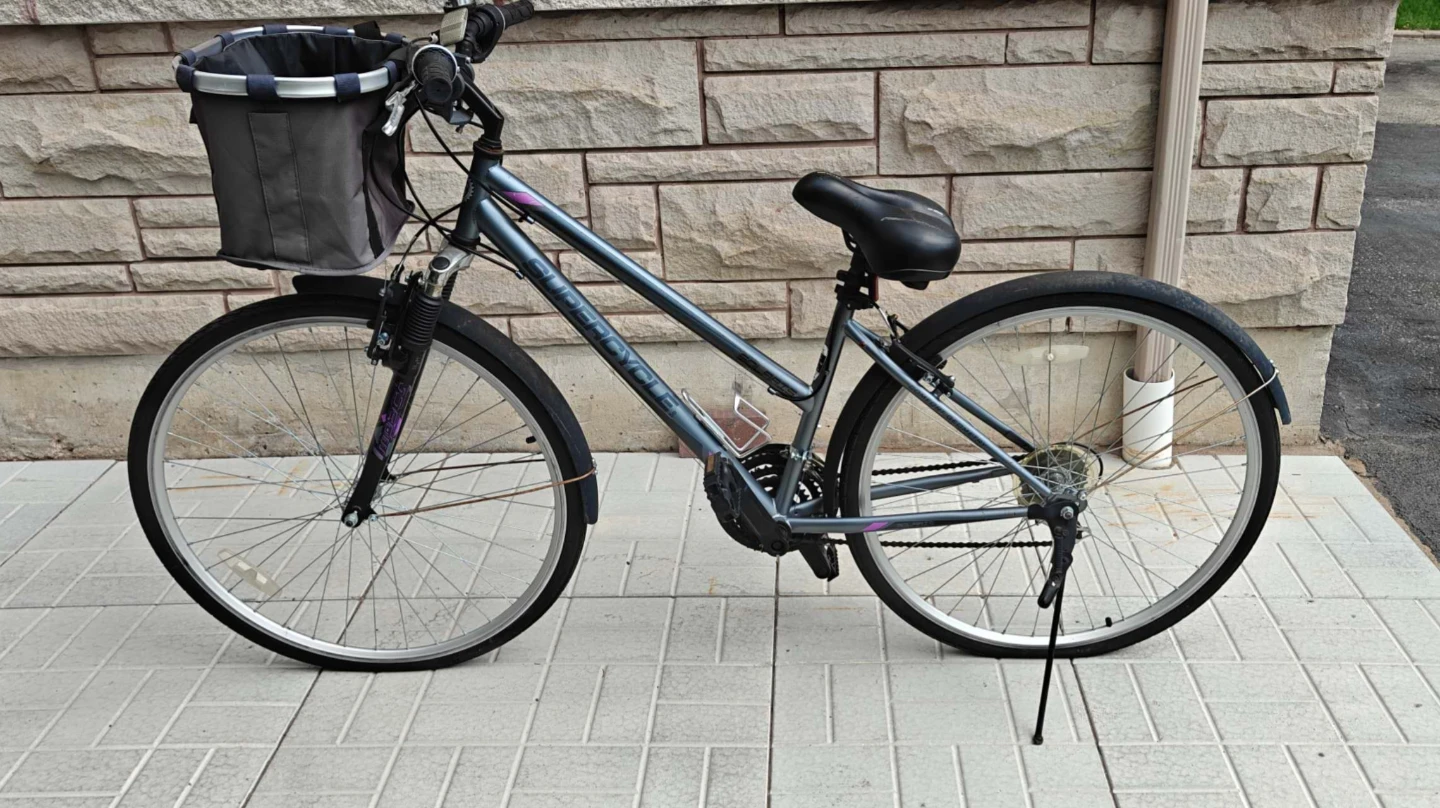 Bicycle with Basket