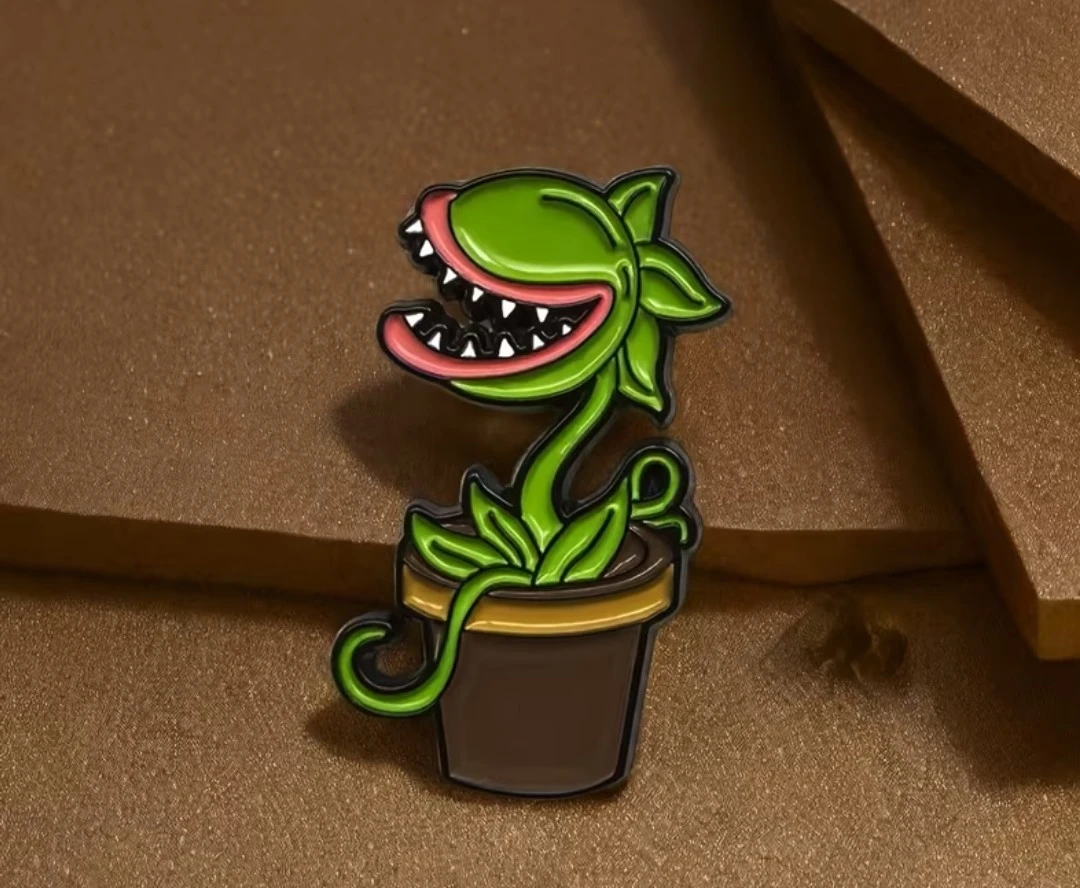 Plant Pot Enamel Pin