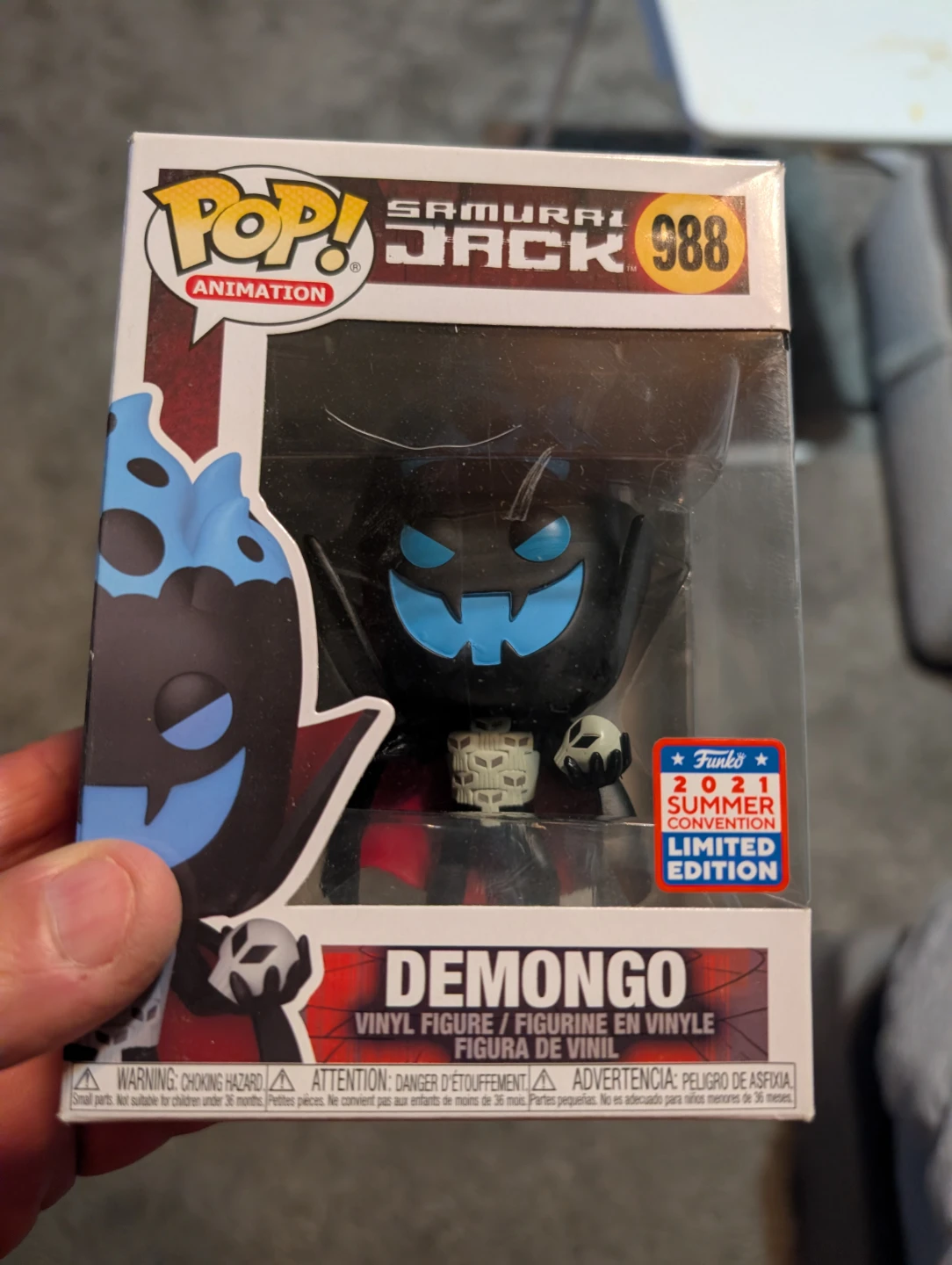 Funko Pop! Samurai Jack Demongo  Edition Vinyl Figure