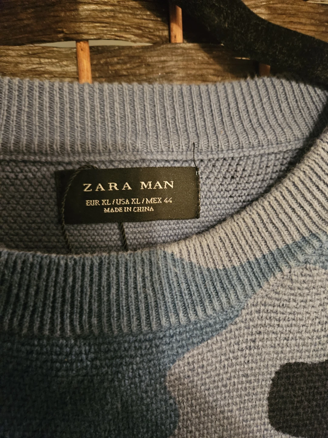 Zara Man Camouflage Knit Sweater XL - photo 3