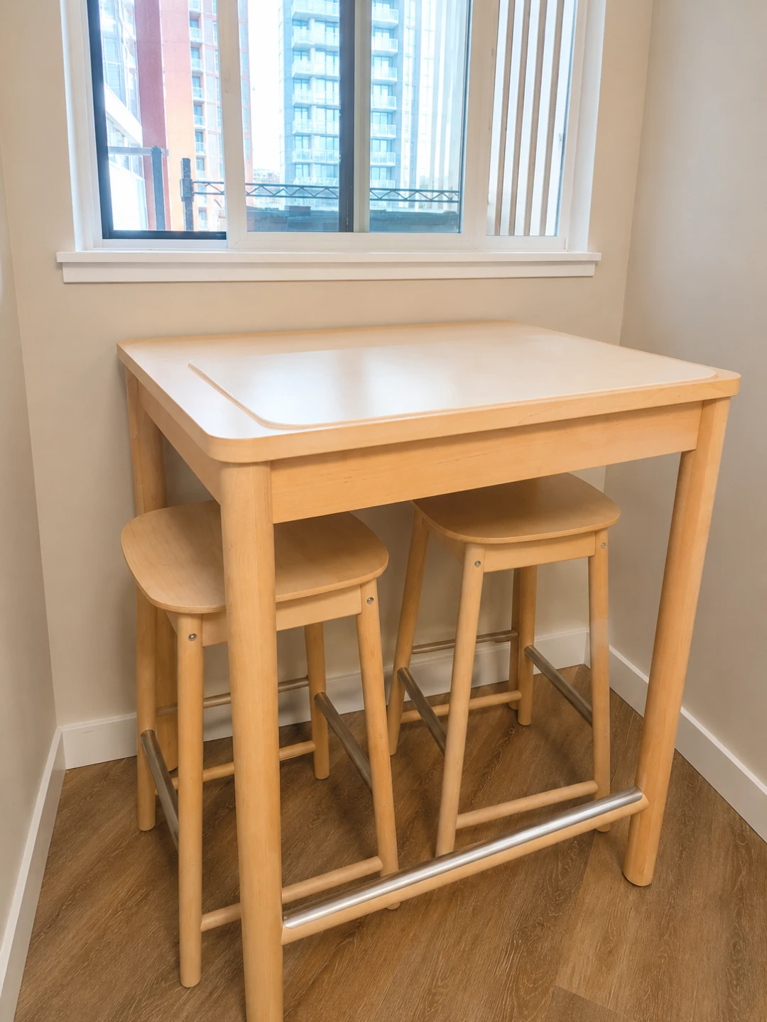 IKEA Rönninge Bar Table and 2 Stools Set - photo 2