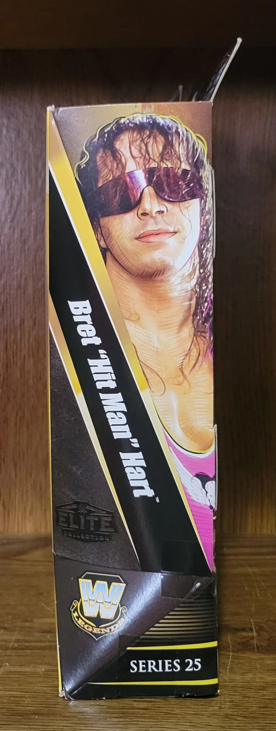 WWE Elite Legends Series 25 Bret "Hitman" Hart Winged Eagle Belt - photo 4