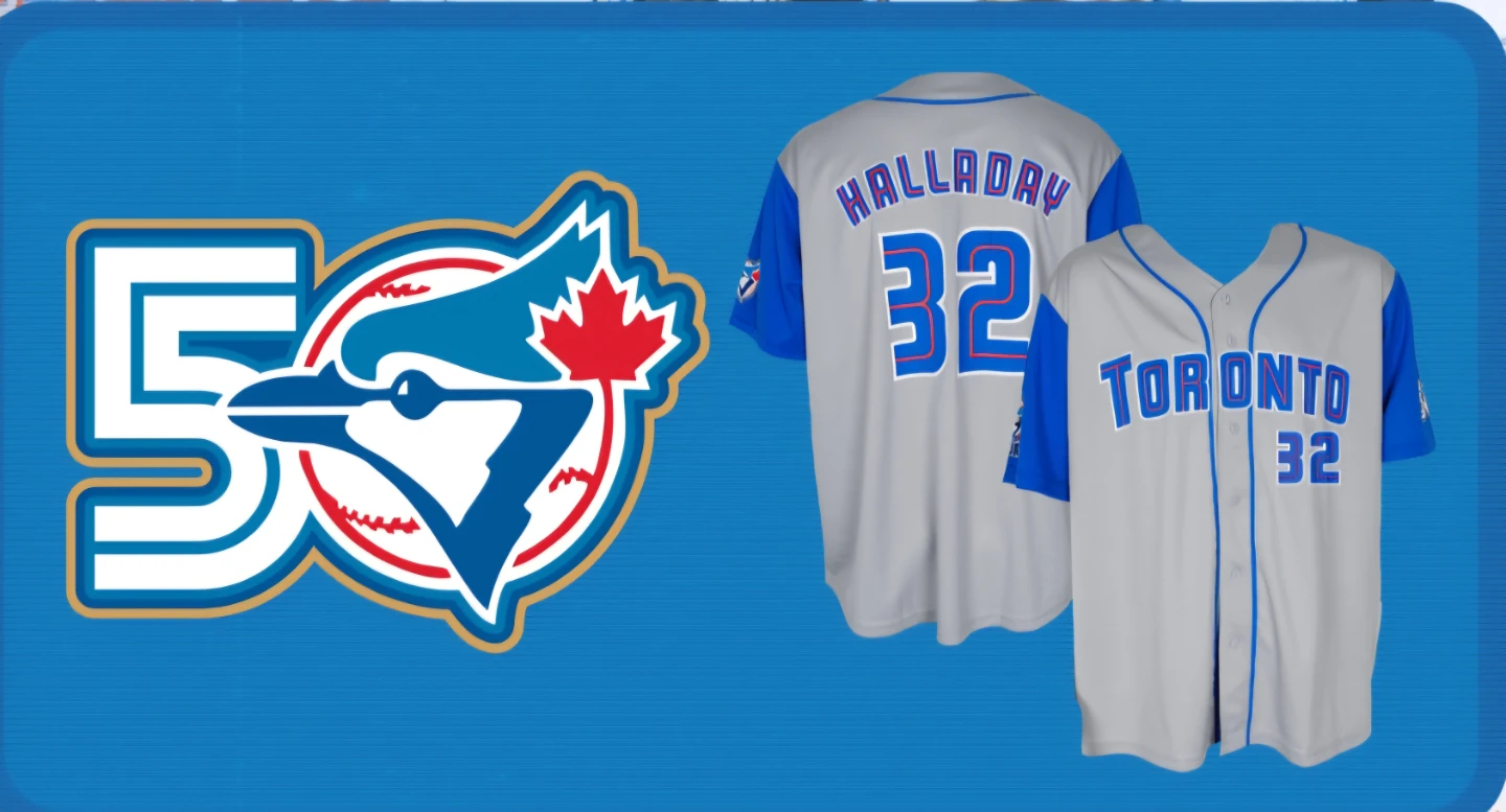 Toronto Blue Jays Halladay #32 Baseball Jersey