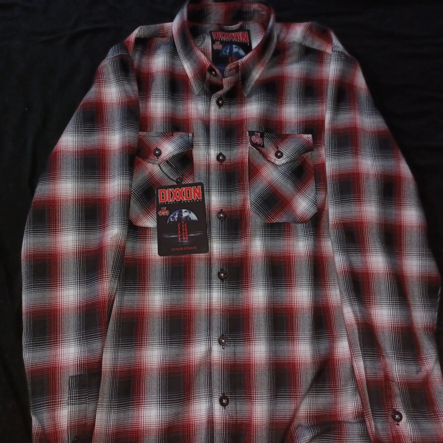 DIXXON - In Flames "Lunar Strain" Flannel
