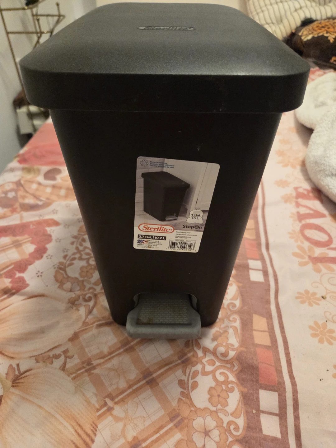 Sterilite StepOn Garbage Can