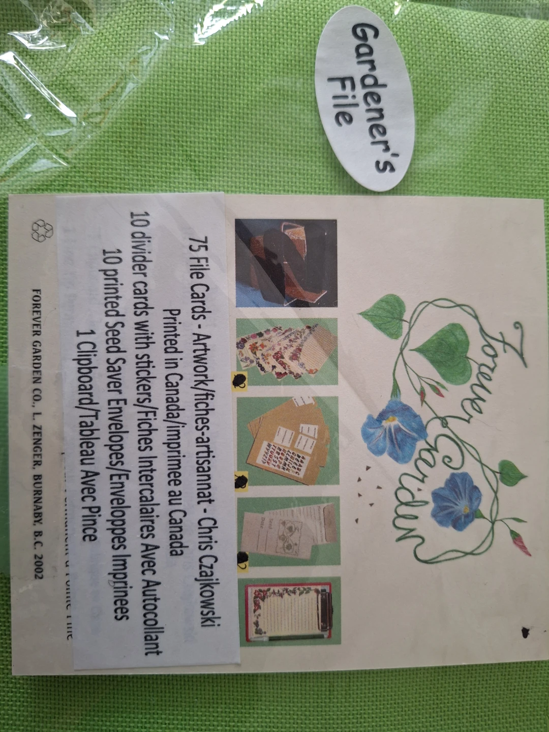 Forever Garden Gardener's File - photo 2